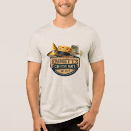 エメットのチーズハット (偽ロゴ) トライブレンドＴシャツ