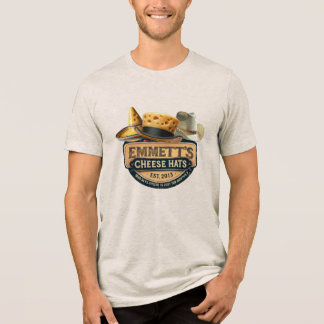 エメットのチーズハット (偽ロゴ) トライブレンドTシャツ