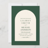 エメモダンラルドグリーンタイポグラフィ結婚ズ (正面)