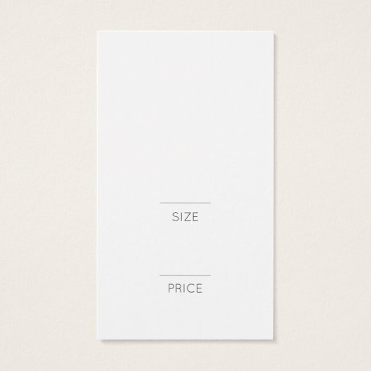 エメモダンラルドグリーン衣料品価格ラベルロゴ (裏面)