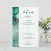 エメモダンラルド金ゴールド波エレガントビーチ結婚式 (スタンド正面)