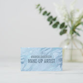 エメラエレガントルドブルー大理石 |名刺 名刺 (スタンド正面)