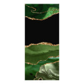 エメラフェイクルドグリーンマーブルアゲコンテンポラリーート ラックカード (裏面)