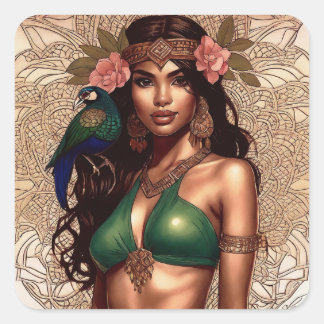 エメラルドきらめく スクエアシール