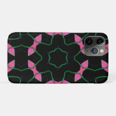 エメラルドとピンクの万華鏡 Case-Mate iPhoneケース (裏面(横))