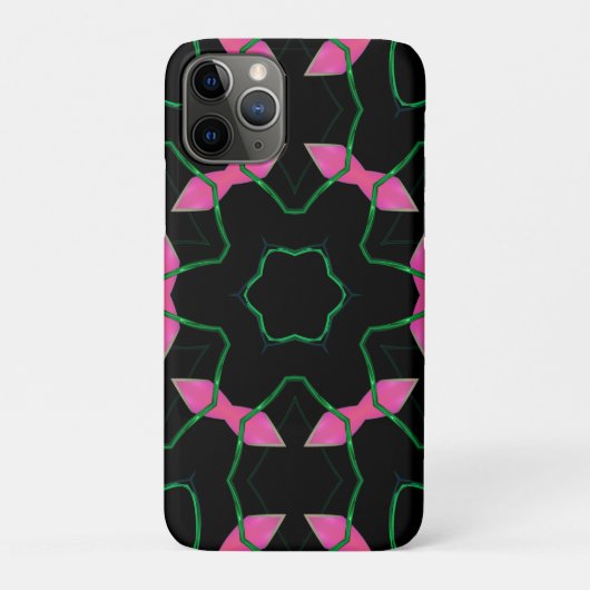 エメラルドとピンクの万華鏡 Case-Mate iPhoneケース (裏)