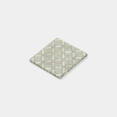 エメラルドと金ゴールドアールデコ ポストイット (アングル)