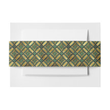 エメラルドと金ゴールドアールデコ