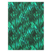 エメラルドと金ゴールドサファリシリーズデザイン10 テーブルクロス (正面)