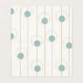 エメラルドと金ゴールド結婚アールデコの座席表 (内部フラット)