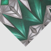 エメラルドと銀パタモダンーンの切り離し 薄葉紙 (詳細)