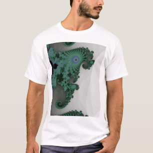 エメラルドのタツノオトシゴのTシャツ Tシャツ