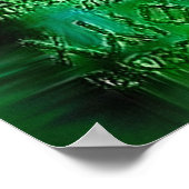 エメラルドのタブレットThoth Hermes Trismegistアートポスター ポスター (角)