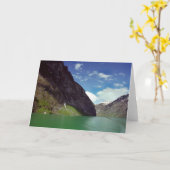 エメラルドのフィヨルドの夢カード カード (黄色い花)