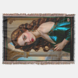 エメラルドのポートレート スローブランケット