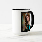 エメラルドのポートレート マグカップ (正面右)