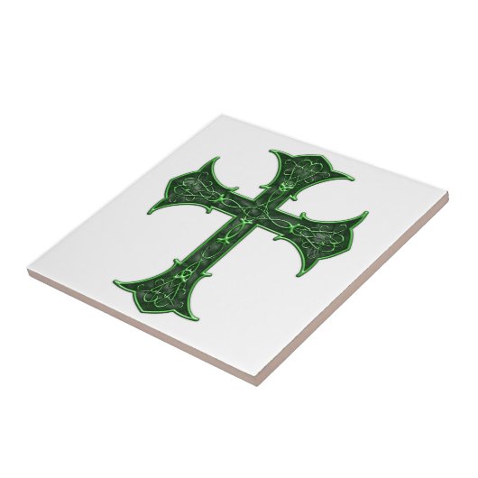 エメラルドの十字 タイル (側面)