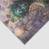エメラルドの夢 ファンタジー 森の女王 デコパージュ 薄葉紙 (詳細)
