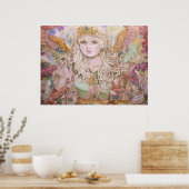 エメラルドの天使。 ポスター (キッチン)