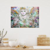 エメラルドの天使。 ポスター (キッチン)