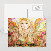 エメラルドの天使。、メリークリスマス シーズンポストカード (正面/裏面)