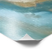 エメラルドの庭の雪の滴 フォトプリント            (角)