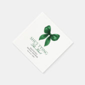 エメラルドの弓 結婚するってよ ブライダルシャワー スタンダードカクテルナプキン (角)