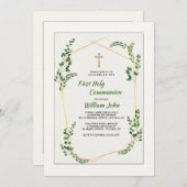 エメラルドの枝の招待状 招待状 (正面/裏面)