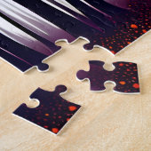 エメラルドの森のタペストリー ジグソーパズル (側面)