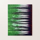 エメラルドの森のタペストリー ジグソーパズル (縦)