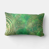 エメラルドの海枕の下 ランバークッション (裏面)