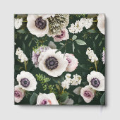 エメラルドの白いアネモネ ゲストブック (裏面)