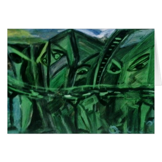 エメラルドの目 (正面横)