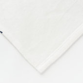 エメラルドの緑の草木のベビーの月例マイル標石 フリースブランケット (角)