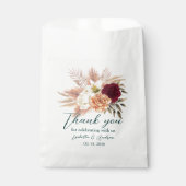 エメラルドの花嫁ギフトバッグ フェイバーバッグ (正面)