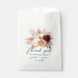 エメラルドの花嫁ギフトバッグ フェイバーバッグ