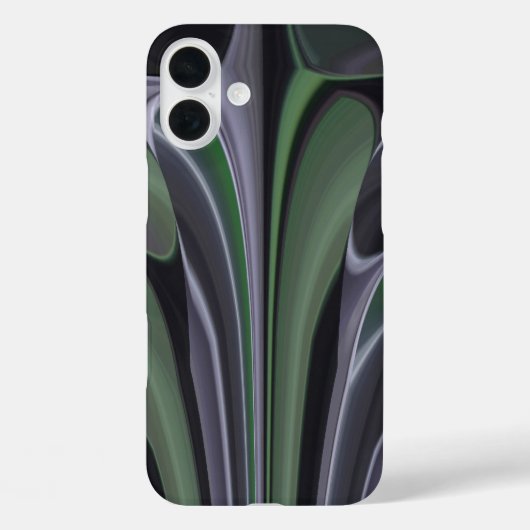 エメラルドの輝き | 美しいグリーンオーロラテクスチャー Case-Mate iPhoneケース (裏面)