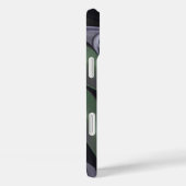 エメラルドの輝き | 美しいグリーンオーロラテクスチャー Case-Mate iPhoneケース (裏面 / 右)