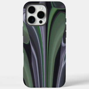 エメラルドの輝き 美しいグリーンオーロラテクスチャー iPhone 16 PRO MAXケース