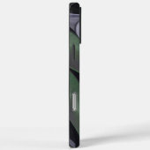 エメラルドの輝き | 美しいグリーンオーロラテクスチャー Case-Mate iPhoneケース (裏面 / 右)