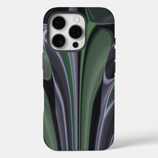 エメラルドの輝き | 美しいグリーンオーロラテクスチャー Case-Mate iPhoneケース (裏面)