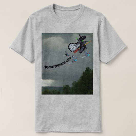 エメラルドの都へ Tシャツ (デザイン正面)