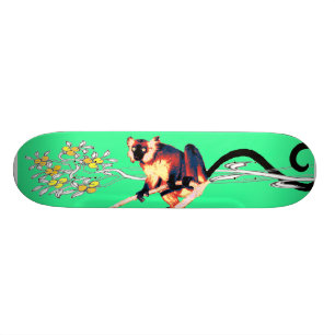 エメラルドの黒いlemurboard スケートボード