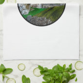 エメラルドの1つ キッチンタオル (折り畳み)