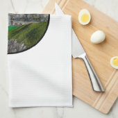 エメラルドの1つ キッチンタオル (四つ折り)