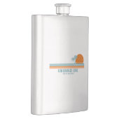 エメラルドアイルノースカロライナのサンパームツリーズ フラスク (右)