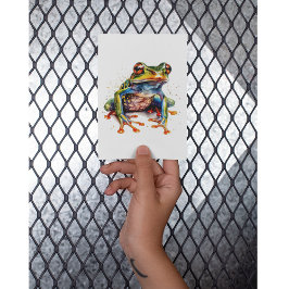 エメラルドアイレインフォレストカエル ポストカード