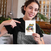 エメラルドアイレインフォレストカエル ポストカード