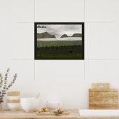 エメラルドアラスカ ポスター (キッチン)