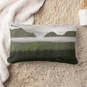 エメラルドアラスカ ランバークッション (ブランケット)